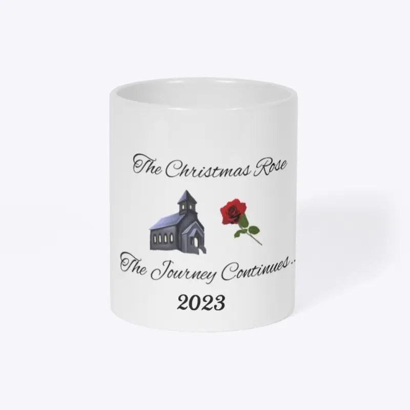 The Christmas Rose Mug